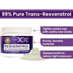 Genex Formulas Trans-Resvératrol 1000mg en utilisant avec du yaourt