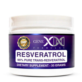 Genex Formulas Trans-Resvératrol 1000mg pot vu de face