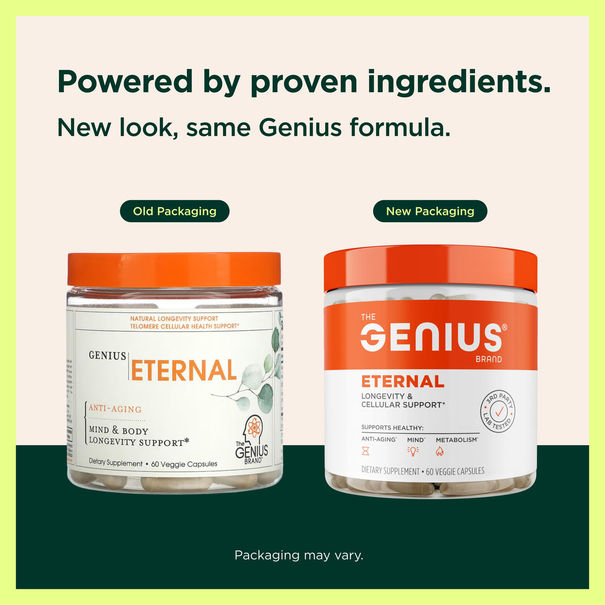 Genius Eternal Capsules - prise en main
