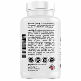 Genius Herbals Nettoyage des Reins capsule ouverte montrant son contenu