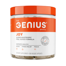 Genius Joy complément alimentaire 100 gélules végétales vue de face