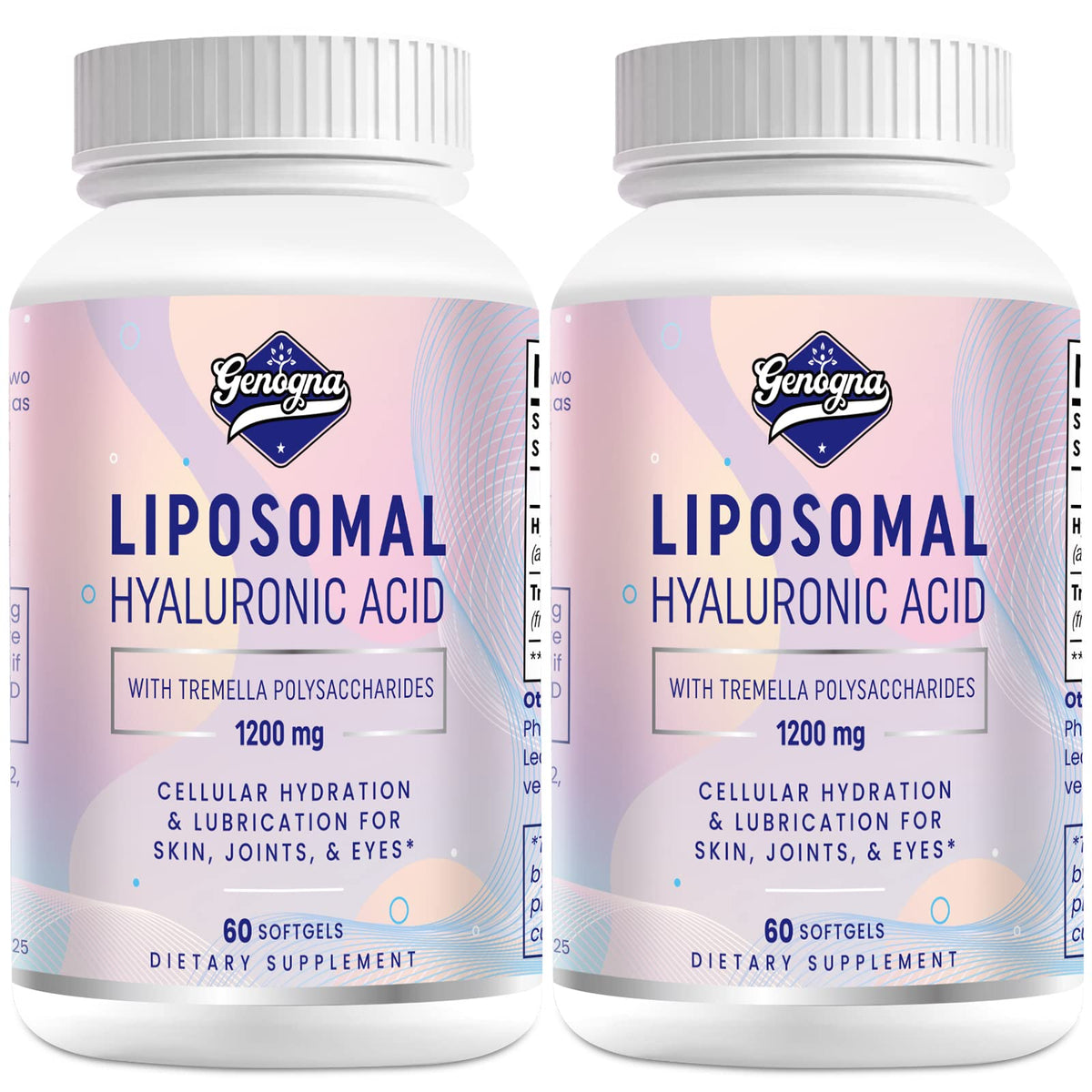 Genogna Compléments Alimentaires Acide Hyaluronique 1000mg emballage avant