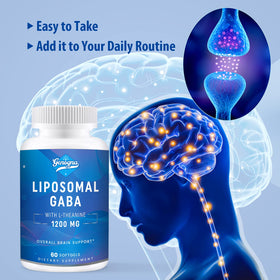 Genogna GABA Liposomal 1200mg gélules en gros plan