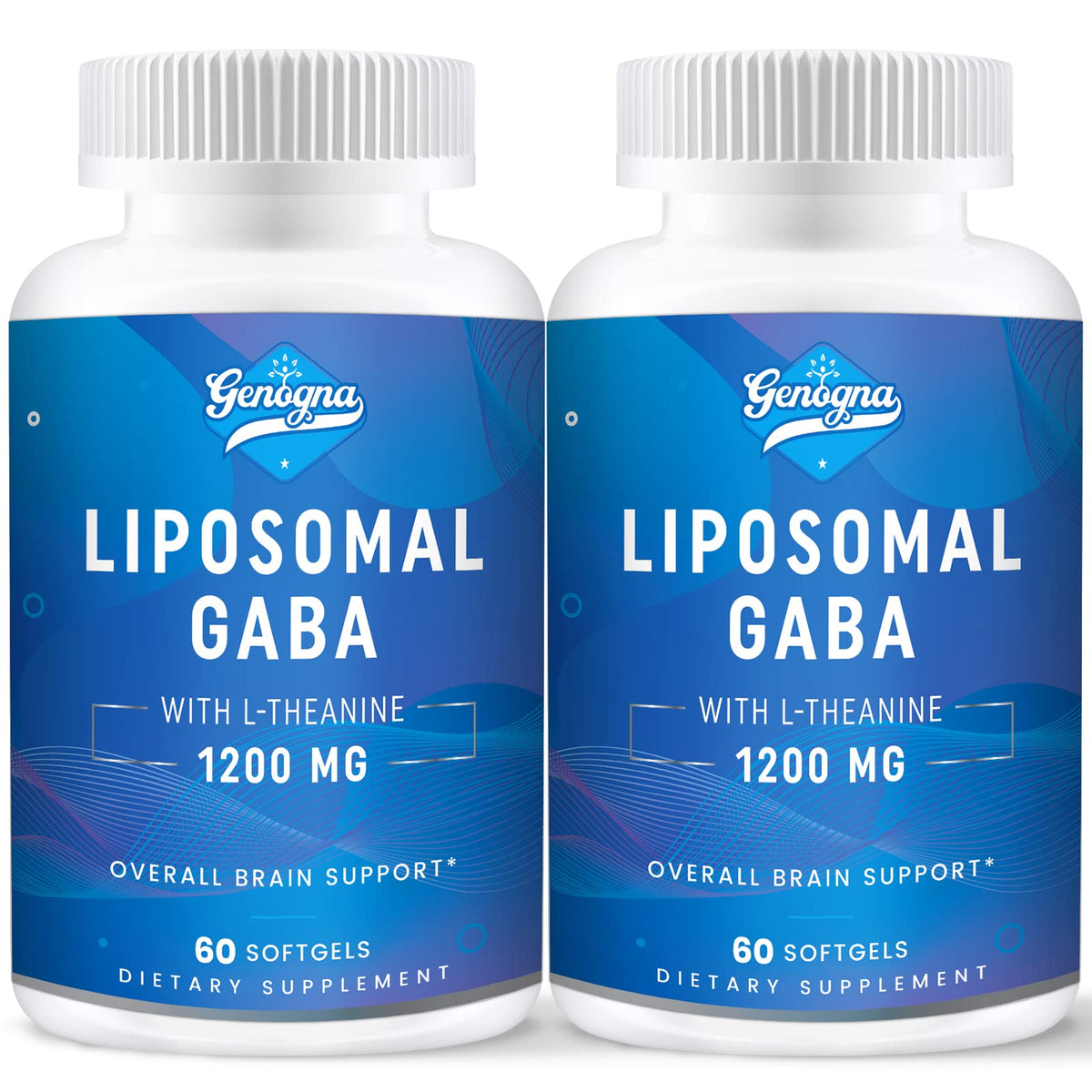 Genogna GABA Liposomal 1200mg gélules face avant
