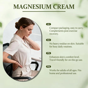 GENTERUN Crème de Magnésium 68g sur une table de soin