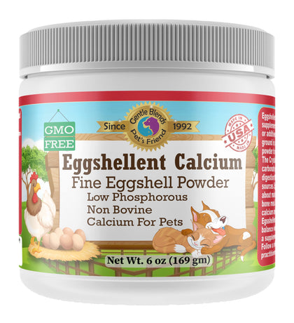 GENTLE BLENDS Calcium Poudre Coquilles Œufs 249g, vue de face