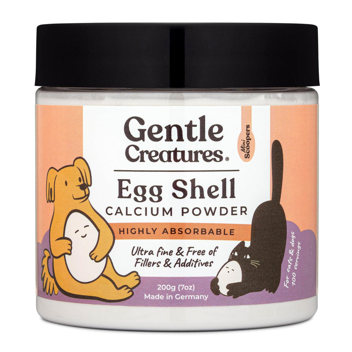 Gentle Creatures Poudre de Calcium en Coquille d'Oeuf 7 oz vue de face