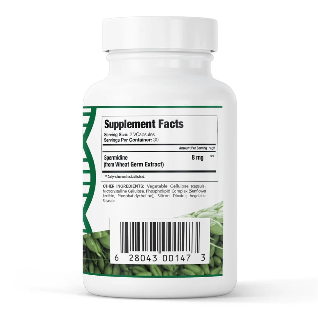 GenuinePurity Liposomal Spermidine 8mg 60 capsules en utilisation