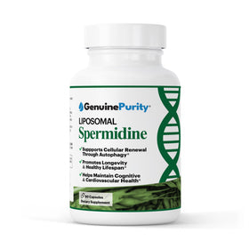 GenuinePurity Liposomal Spermidine 8mg 60 capsules vue de face