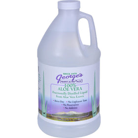 George's Boisson Aloe Vera 1,892L versée dans un verre