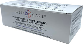 GeriCare Complément Alimentaire Phosphore Saveur Fraise - Boîte de 100 sachets
