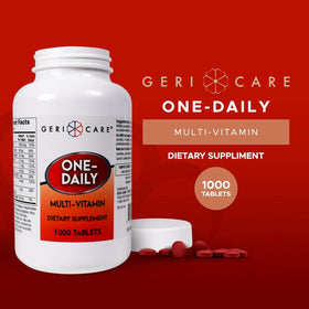 GeriCare multivitamines avec dosette de prise quotidienne
