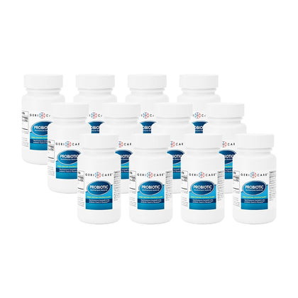 GeriCare Probiotique Saccharomyces Boulardii 500mg capsules front view