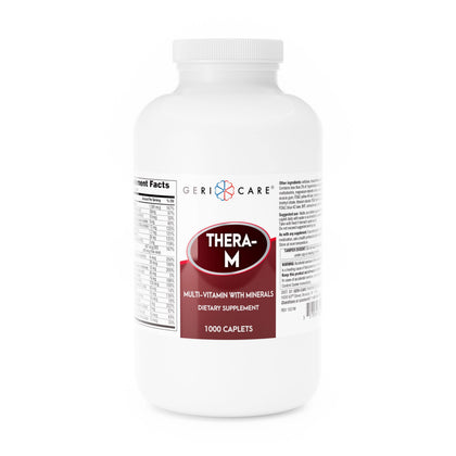 GeriCare Thera M comprimés multivitamines, vue de face