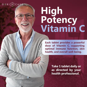GeriCare Vitamine C 1000 mg, présentation du produit
