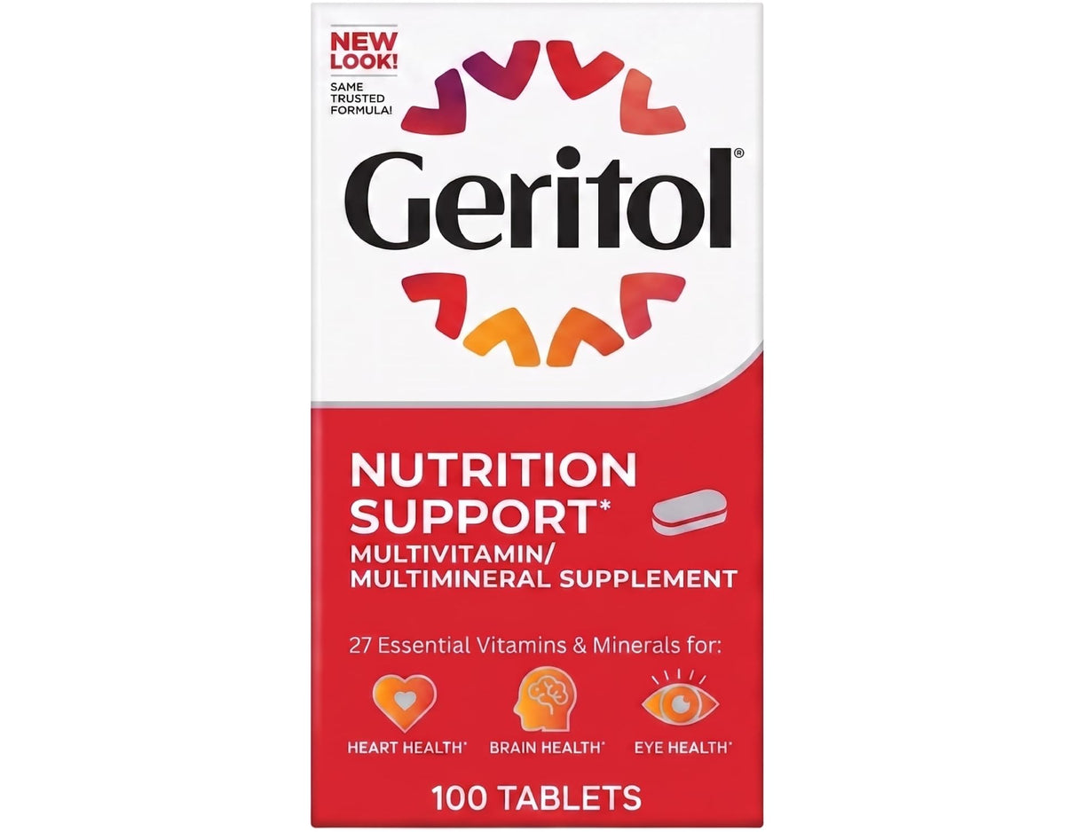 Geritol Complète 100 comprimés avec une cuillère pour dosage