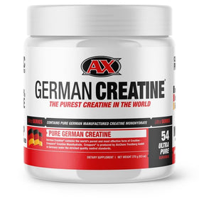 German Creatine Poudre de Créatine Monohydrate 270g vue de face