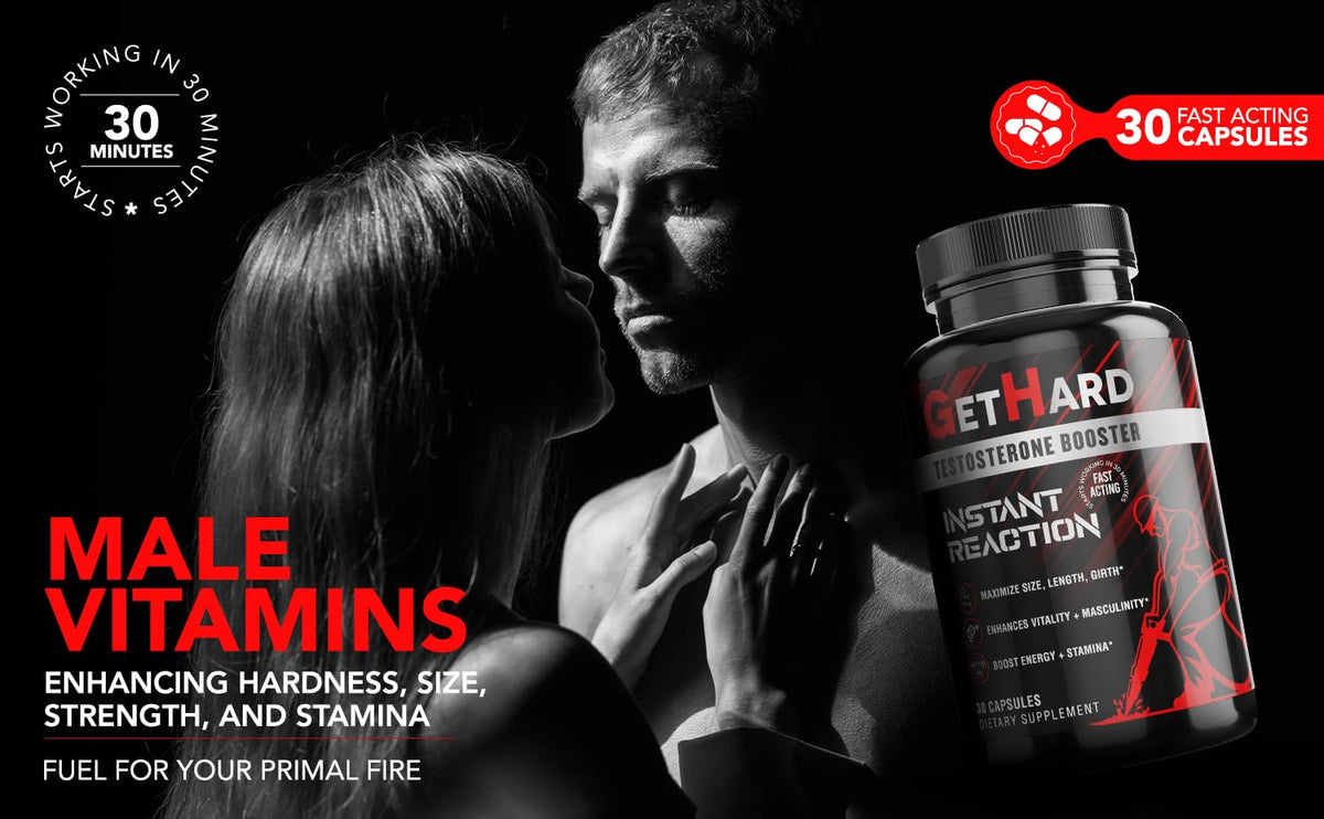 GETHARD Multivitamines masculines 50g sur une table