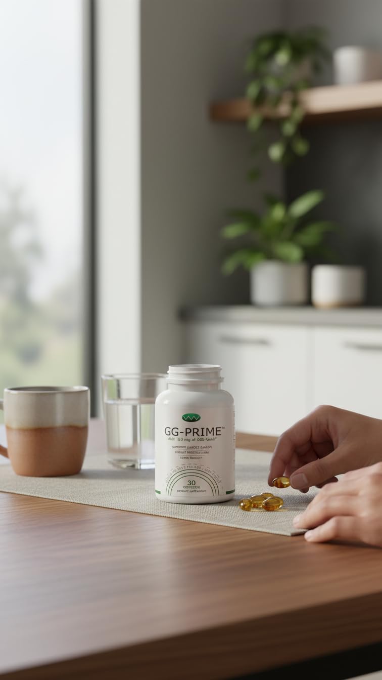 GG- Complément Geranylgeraniol 150mg gélules en gros plan