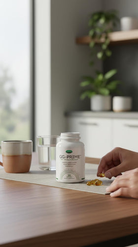 GG- Complément Geranylgeraniol 150mg gélules en gros plan