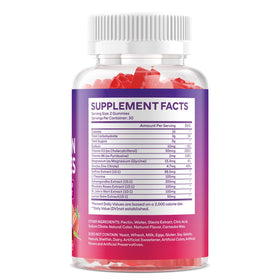 GGMMUU Gummies de Safran 60 Comp. Saveur Fraise - dosage recommandé