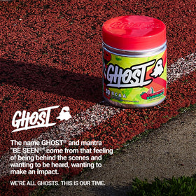 GHOST BCAA Poudre Fraise Pastèque avec autres ingrédients