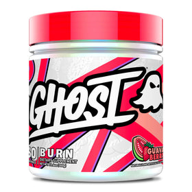GHOST Burn Poudre de Gestion du Poids Saveur Guava Berry vue de face