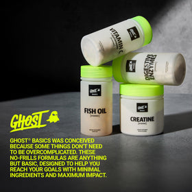 GHOST Huile de Poisson 3000MG gélules en main