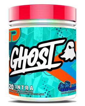 GHOST Poudre Intra-Workout Framboise Bleue 540g vue avant