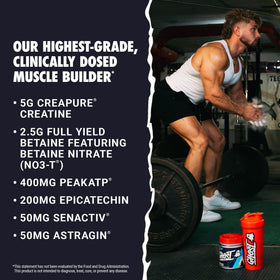 GHOST Size Complément Alimentaire Musculaire 440g sur un plan de travail