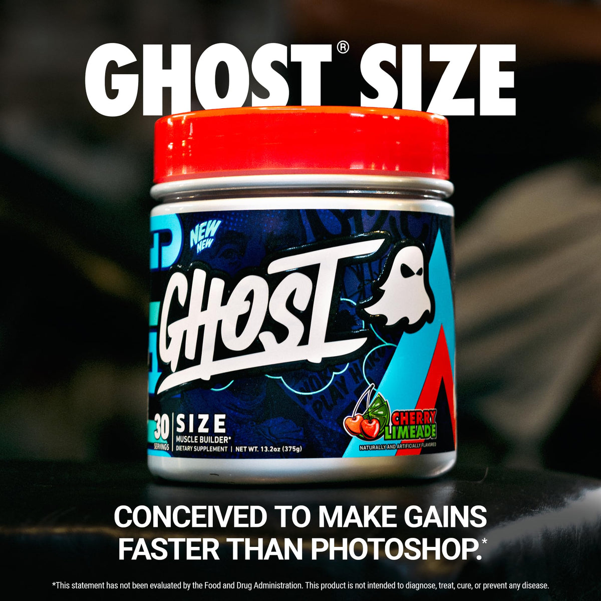 GHOST Size supplément nutritionnel 30 doses emballage