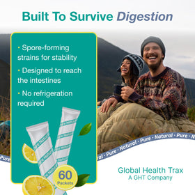 GHT FiveLac Poudre Probiotique Citron étiquette de produit