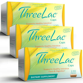 GHT Global Health Trax ThreeLac Capsules 360 unités vue de face