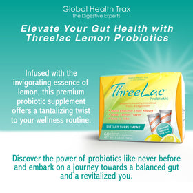 GHT Global Health Trax ThreeLac mélange probiotique en poudre