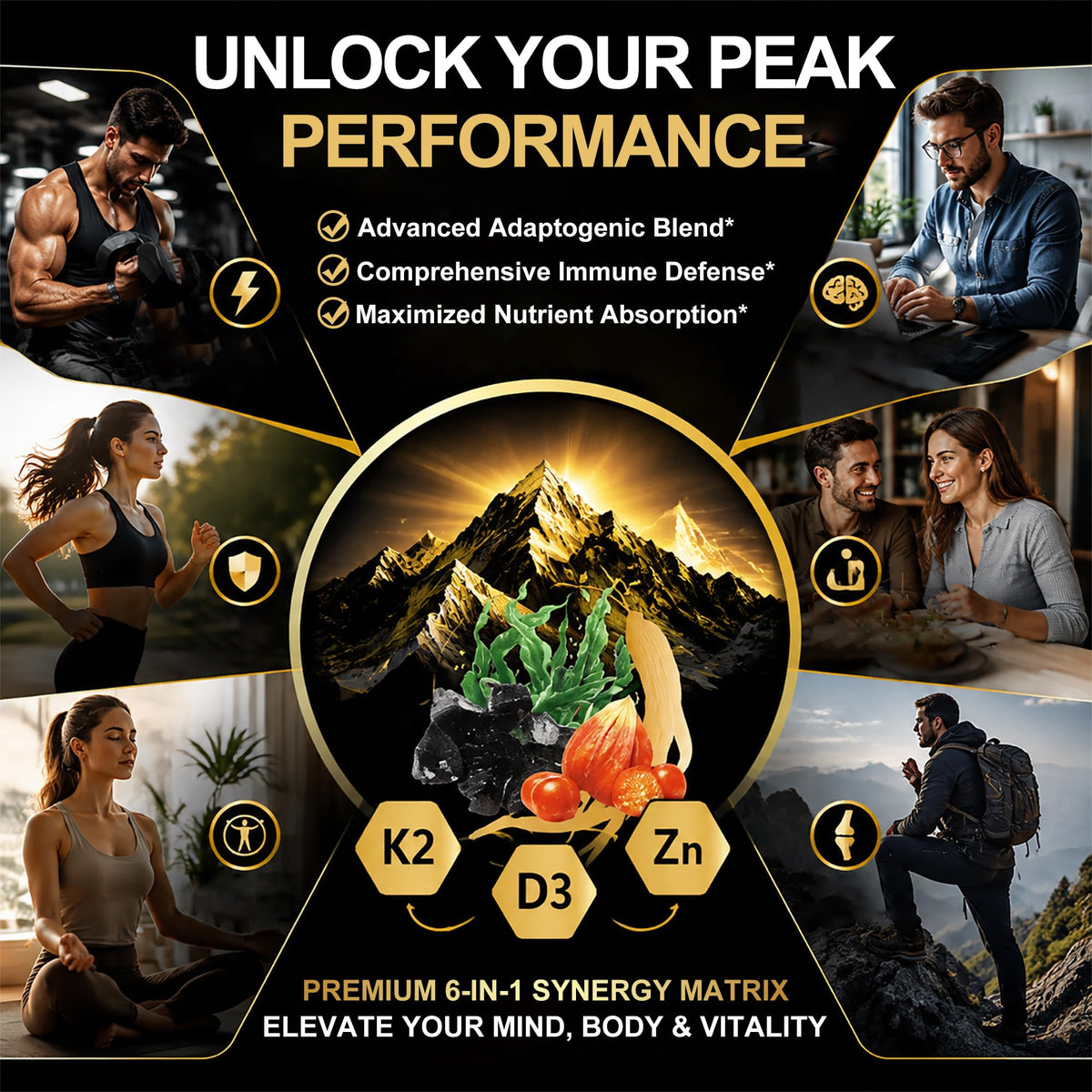 GHW Shilajit Pur Himalayen capsules ingredients close-up