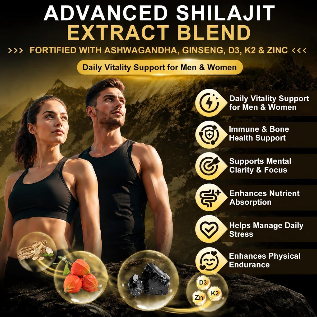 GHW Shilajit Pur Himalayen capsules nutritional information