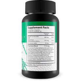 GI Revitalize Pro, étiquette avec ingrédients et informations