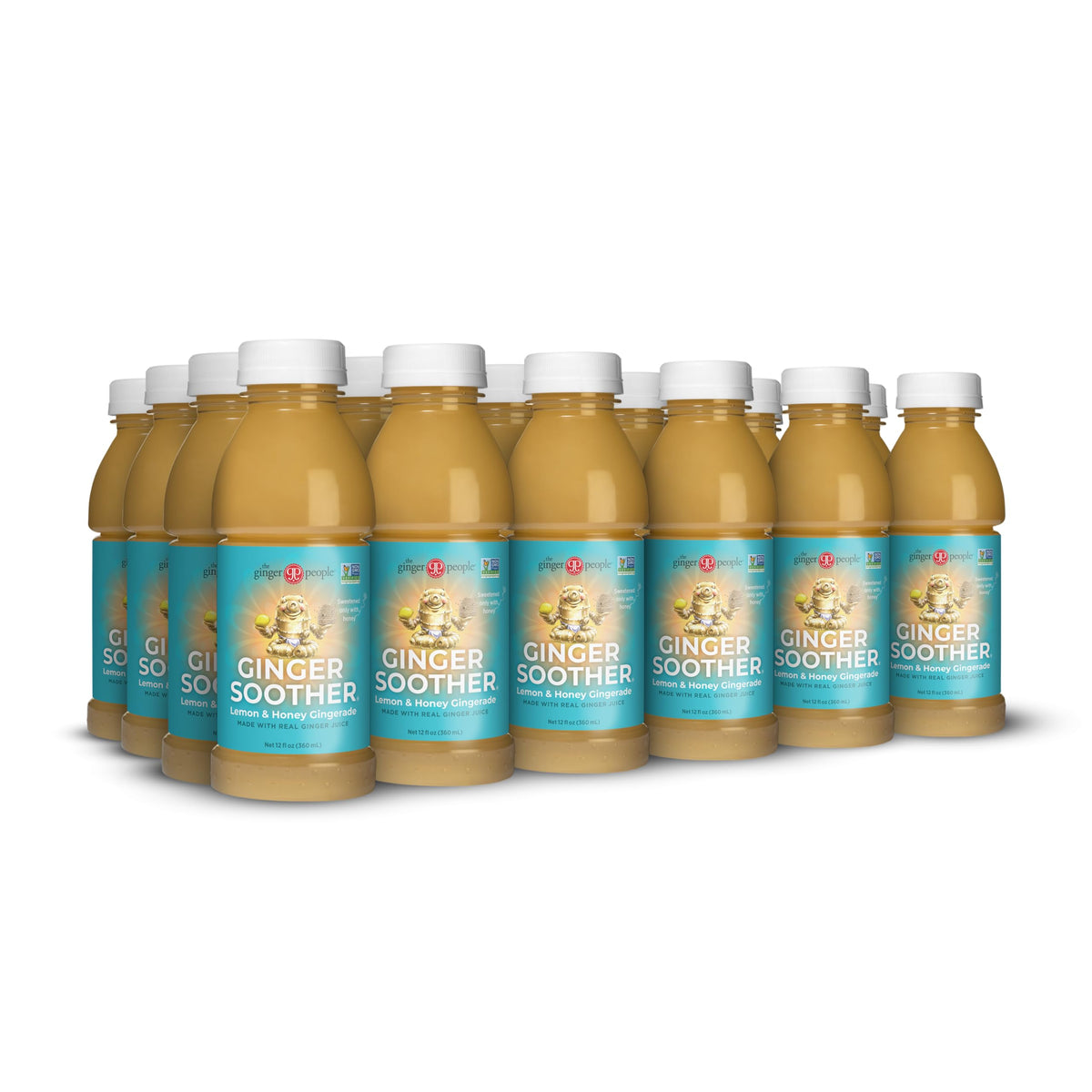 Gingerade au Citron et Miel des Ginger People, bouteille de 288 Oz
