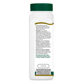 Ginkgo Biloba 21st Century capsule sur fond blanc