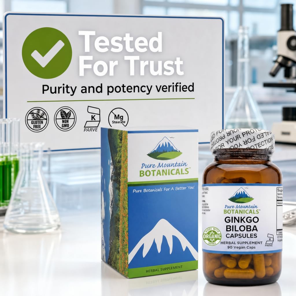 Ginkgo Biloba 400mg à côté d'autres compléments alimentaires