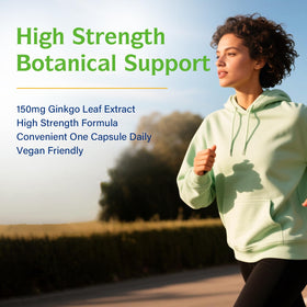 Ginkgo Biloba Innate Vitality vue latérale sur fond blanc