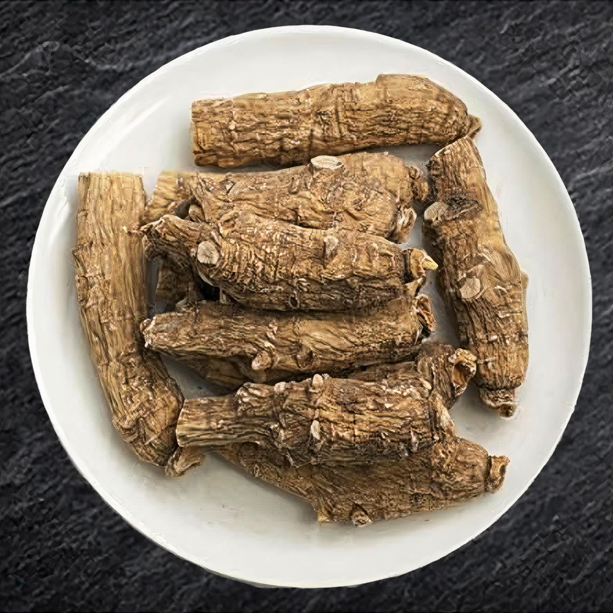 Ginseng américain Wisconsin Zen Ginseng en gros plan