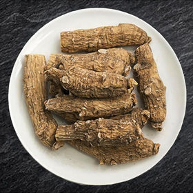 Ginseng américain Wisconsin Zen Ginseng en gros plan