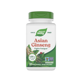 Ginseng Asiatique Nature's Way 100 capsules vue avant
