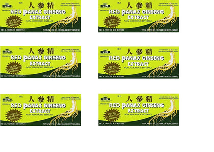 Ginseng Rouge Royal PANAX 6000mg en pack de 6 boîtes