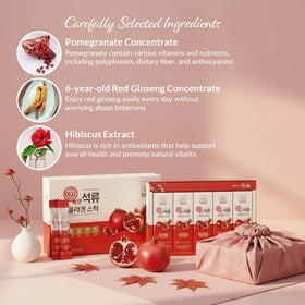 Ginseng rouge Samjiwon utilisé dans la gelée de collagène ZIOSTAND