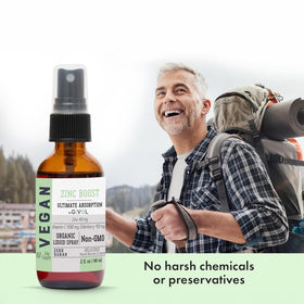 GIVOL Zinc Active Mist Spray Liquide 60 ml et étiquette