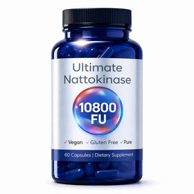 GizmoBox Nattokinase 10800 FU flacon de 60 capsules végétariennes
