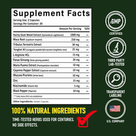 GLADTON Power 12 complément alimentaire 1000 mg, flacon ouvert avec capsules