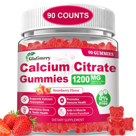 GlaGmrry Gummies de Calcium Citrate 90 unités en boîte
